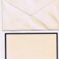 Funeral Card Thank You J M Smith + Black Edged Envelope 2" x 3.5"