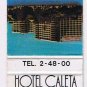 Matchbook Cover Hotel Caleta Fiesta Mexicana Acapulco Mexico