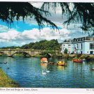 United Kingdom UK Postcard Devon Totnes River Dart & Bridge