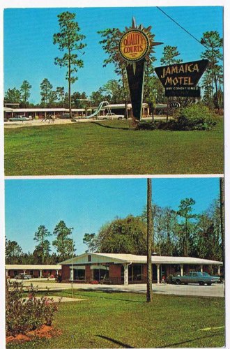 Florida Postcard Callahan Quality Court Motel Jamaica