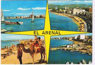 Spain Postcard El Arenal Mailorca Multi View