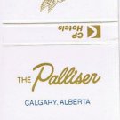 Matchbook Cover CP Canadian Pacific The Palliser Hotel Calgary Alberta