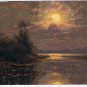 Art Postcard Risnitschenko Moonshine Idyl