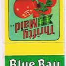 Matchbook Cover Blue Bay Tuna Thrifty Maid Catsup