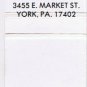 Matchbook Cover Maple Donuts York Pennsylvania