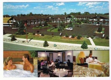 Frankenmuth Michigan Postcard Bavarian Haus Motel Multi View