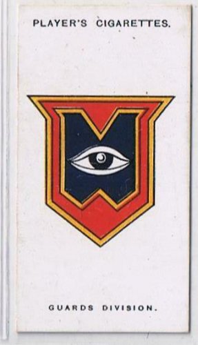 John Player Army Corps Divisional Signs 13 Guards Cigarette Card