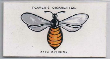 John Player Army Corps Divisional Signs 15 60th London Cigarette Card