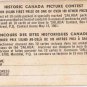 1961 Salada Tea Historic Canada Picture Contest #9 Citadel