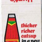 Matchbook Cover Hunt's Tomato Catsup Quick Dip Sandwich Recipe