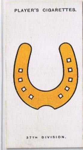 John Player Army Corps Divisional Signs 11 37th Cigarette Card