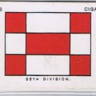 John Player Army Corps Divisional Signs 10 25th Cigarette Card