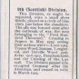 John Player Army Corps Divisional Signs 26 9th Cigarette Card