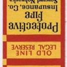 Matchbook Cover Colburn & Son Insurance Sac City Iowa