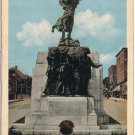 Postcard Monument Memorial des Soldats Soldiers Monument Sherbrooke Quebec