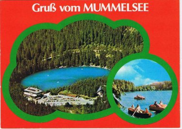 Germany Postcard Mummelsee