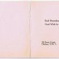 England Christmas Greeting Card Westminster Abbey Dated 1937 Sharpe's Classic