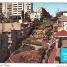 California Postcard San Francisco Lombard The World's Crookedest Street