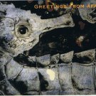 Art Postcard Seahorse With Heart Greeting From Afar