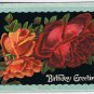 Greeting Postcard Birthday Roses 1911 Germany