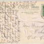 Easter Postcard Embossed Lilies Best Easter Wishes 1913