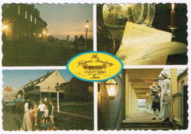 Pennsylvania Postcard Lancaster County Historic Strasburg Inn