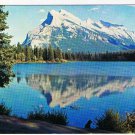 Alberta Postcard Mount Rundle Canadian Rockies
