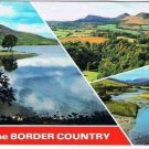 Border Country Scotland UK Postcard St Mary's Loch Eildon Hills Yarrow Water