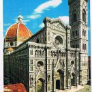 Italy Postcard Firenze The Cathedral and Giotto's Bell Tower
