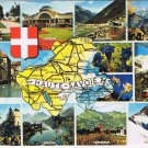 France Postcard Haute Savoie Map & Multi View