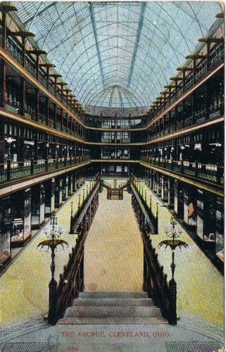 Postcard The Arcade Cleveland Ohio