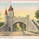 Postcard St Louis Gate Quebec City