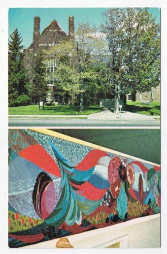 Ontario Postcard Gravenhurst Muskoka Trinity United Church Tapestry Sculpture
