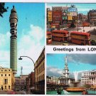 England UK Postcard London Westminster Double Decker Bus Towers