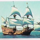 Massachusetts Postcard Plymouth Mayflower II Plimoth Plantation