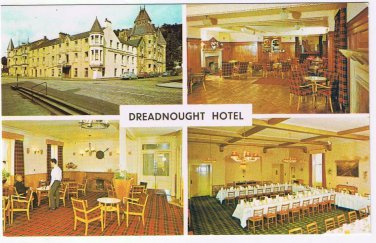 United Kingdom UK Postcard Trossachs Callander Dreadnought Hotel