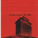 Matchbook Cover Battery Park Hotel Asheville North Carolina