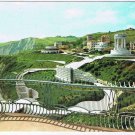 Italy Postcard Ancona Passetto & Monument to Those Fallen For The Country