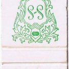 Matchbook Cover Schreiter Sandrock Funeral Home & Chapel Kitchener Ontario