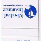 Matchbook Cover Butler Insurance Greenfield Wilkinson Indiana