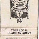 Matchbook Cover Johnson McKinney Insurance Agencies Stettler Alberta