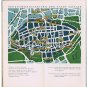 Goslar Germany Medieval Town Harzstadt Illustrated Travel Brochure Map 1950s