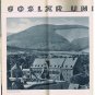 Goslar Germany Medieval Town Harzstadt Illustrated Travel Brochure Map 1950s