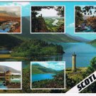 United Kingdom UK Postcard Scotland Multi View Loch Shiel Glenfinnian Monument