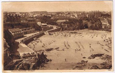 Postcard Beach & Promenade Newquay United Kingdom
