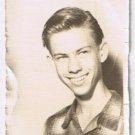 Vintage Photo School Days 57-58 Handsome Big Smile 1.5" x 2.5"