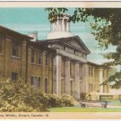 Postcard The Court House Whitby Ontario
