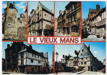 Italy Postcard Le Mans Les Merveilles Du Maine