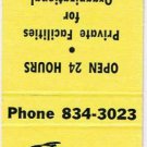 Matchbook Cover New Buffalo Restaurant Duncannon Pennsylvania Yellow