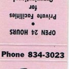 Matchbook Cover New Buffalo Restaurant Duncannon Pennsylvania Purple